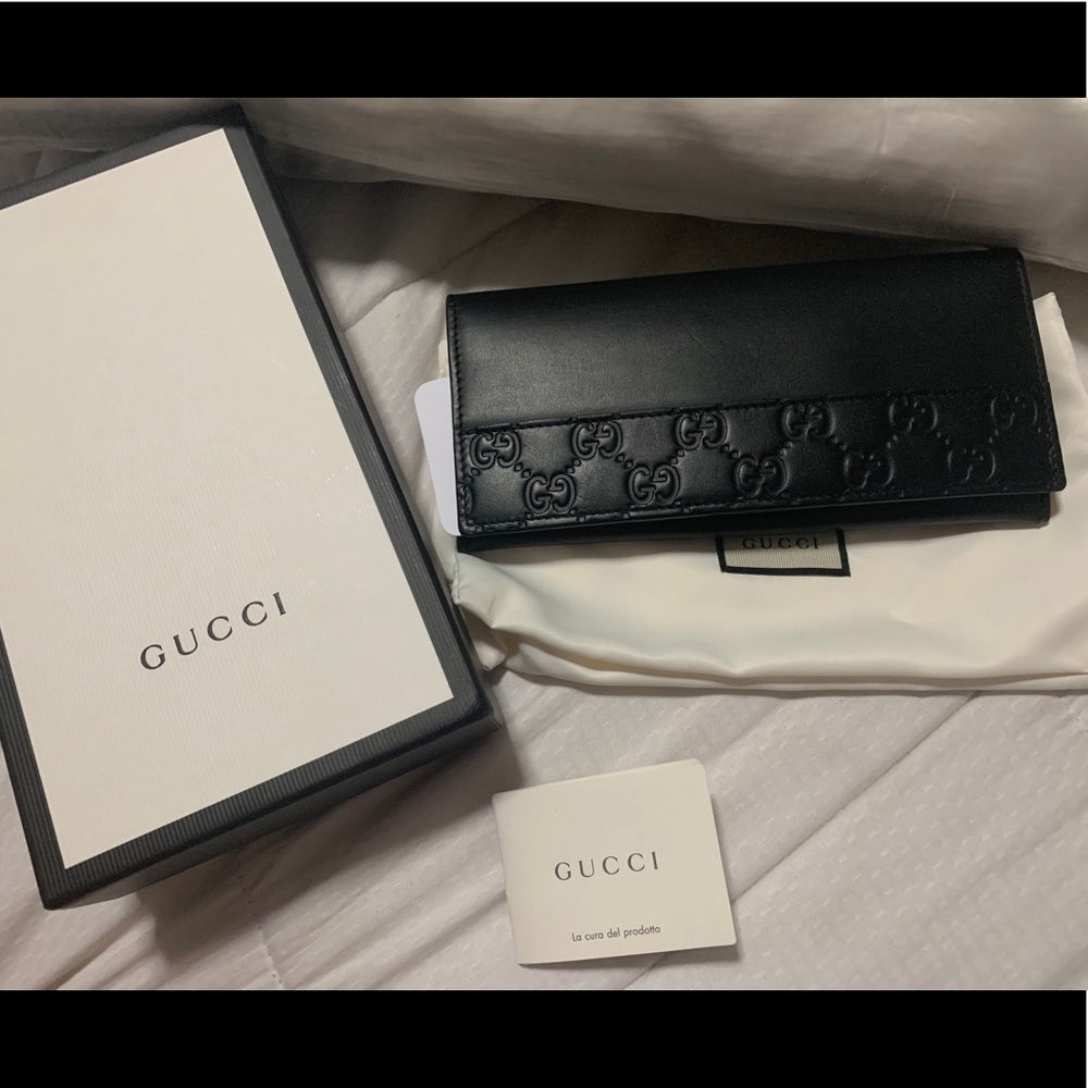 Black Gucci Wallet